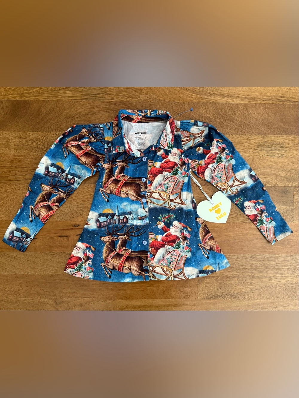 NWT Romey Loves Lulu Christmas Dress - Size 1T